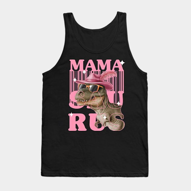 Mamasaurus Tank Top by Qrstore